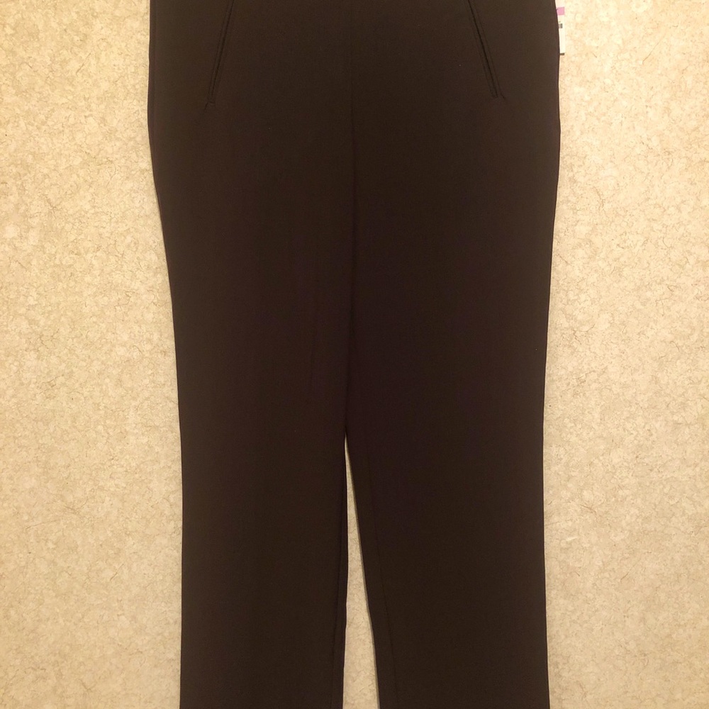 Style & co, dress pants, size 6 petite, brown,